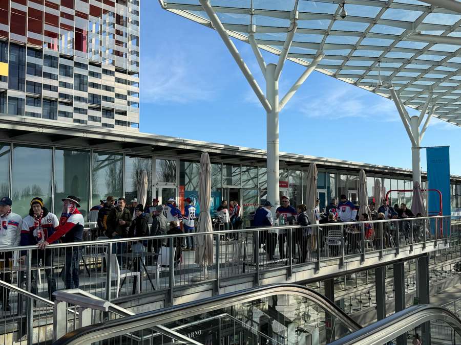 Fotka priamo z dejiska od nášho kolegu.