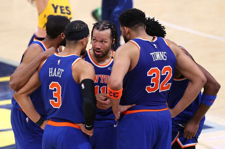 Los New York Knicks y su líder, Jalen Brunson Los New York Knicks y su líder, Jalen Brunson