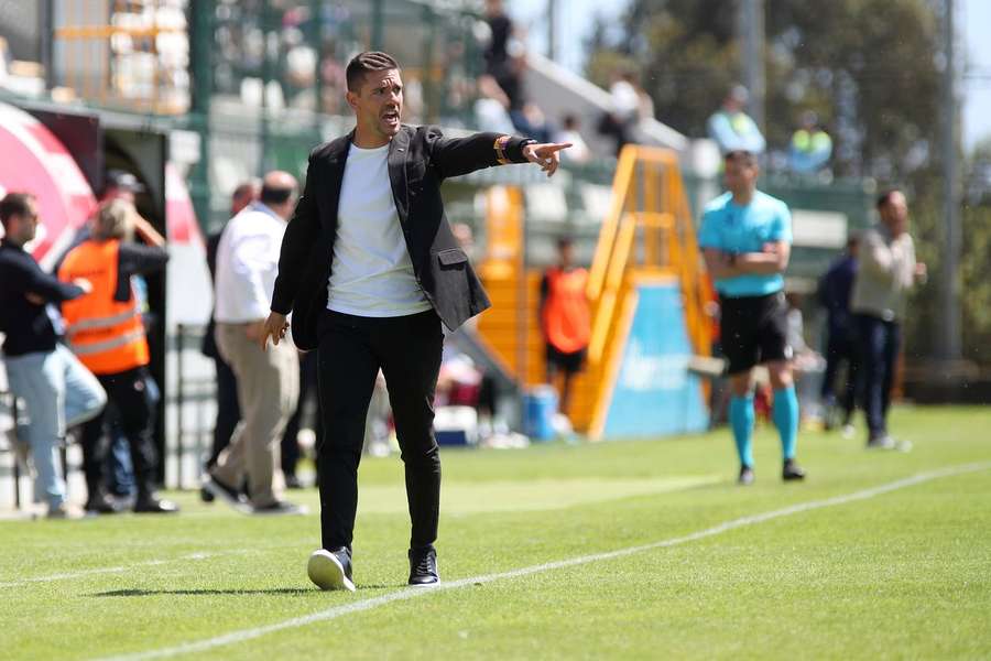 Tiago Margarido, treinador do Vitória SC