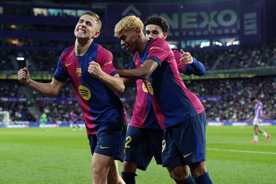 Fermín López sacramentou a virada do Barcelona