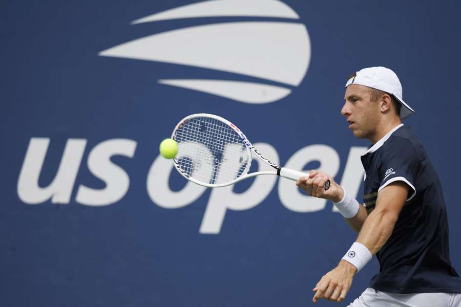 Griekspoor werd op de US Open uitgeschakeld door Arthur Fils