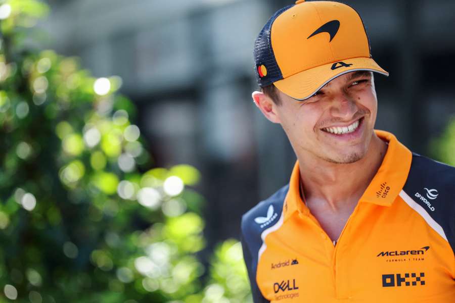 Norris is looking for success with McLaren