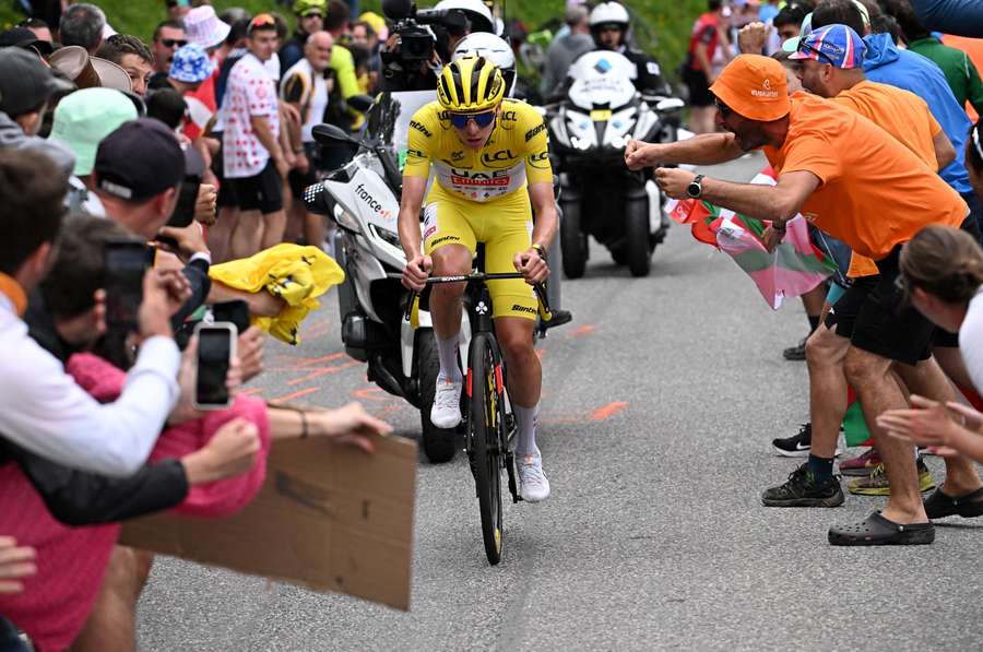 Pogacar scoops Tour de France stage 15 win