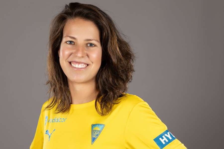 Carolina Pocinho é uma das capitãs do Estoril