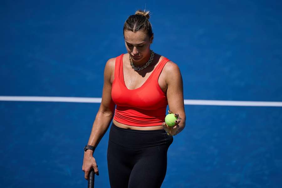 Sabalenka begins her title defence today Sabalenka begins her title defence today