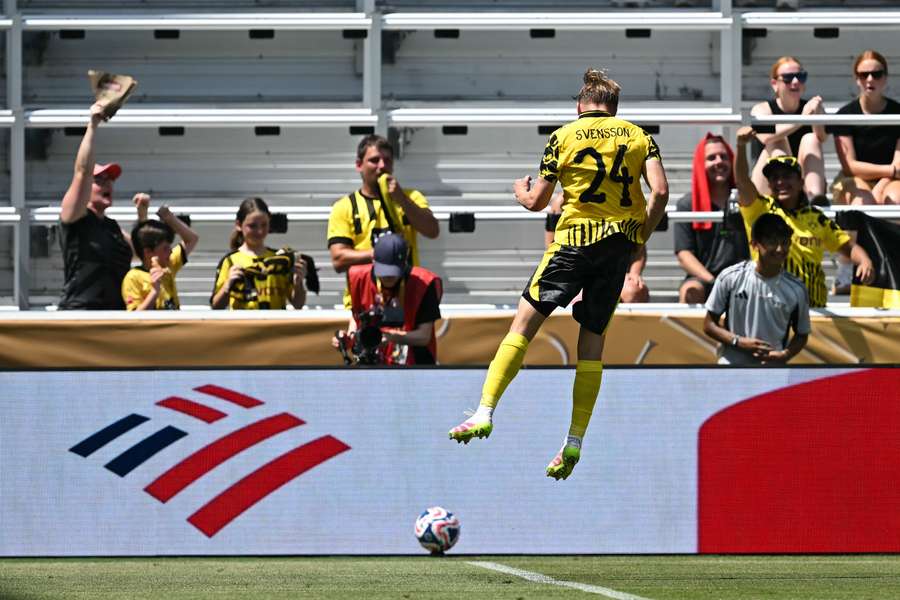 Svensson hat das wichtige 1:0 für den BVB erzielt