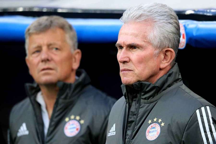 Heynckes (r.) und Hermann in den Diensten des FC Bayern Heynckes (r.) und Hermann in den Diensten des FC Bayern