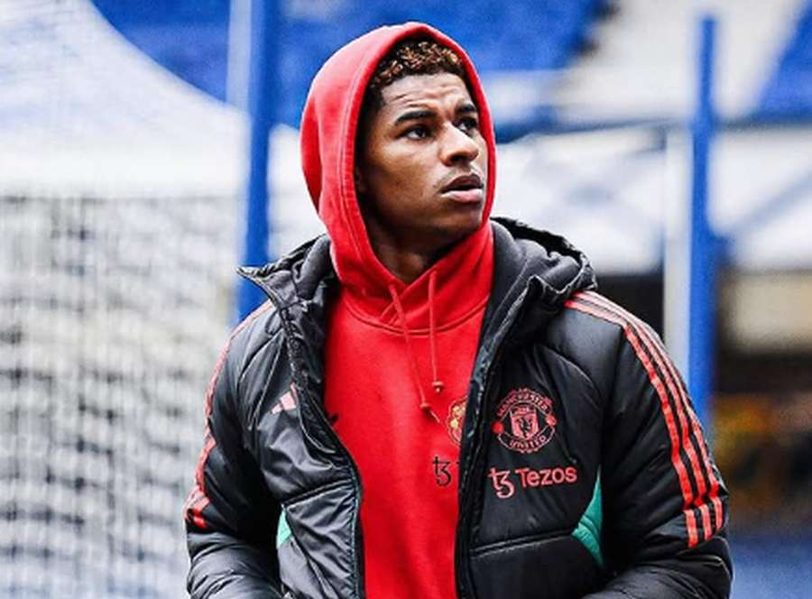 Útočník Manchesteru United Marcus Rashford