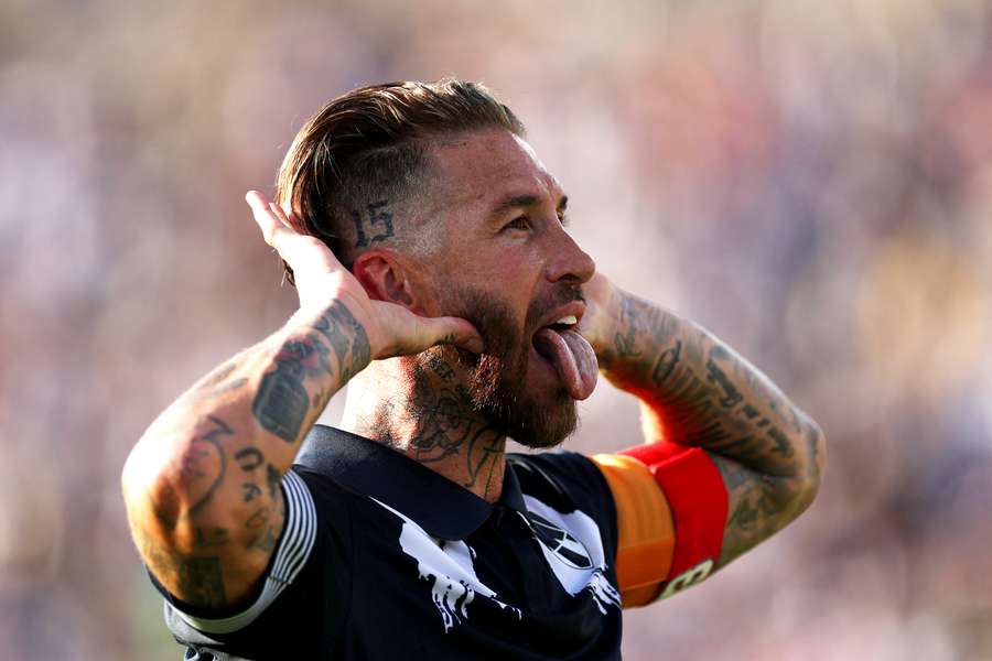 Sergio Ramos, tras marcar con Monterrey contra el Inter de Milán en este Mundial de Clubes.