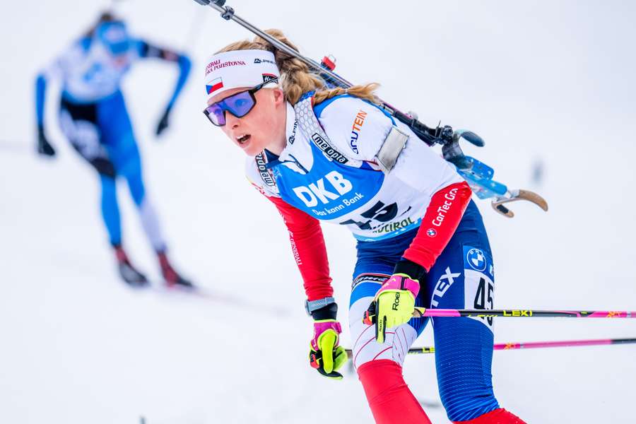 Sprint v Anterselvě ovládla domácí Italka Wiererová, Davidová skončila šestnáctá