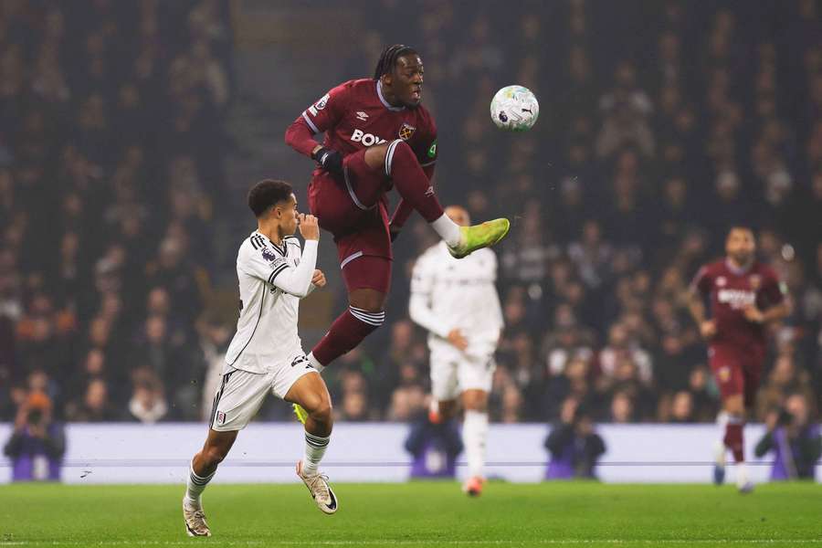 Axel Disasi em ação pelo West Ham