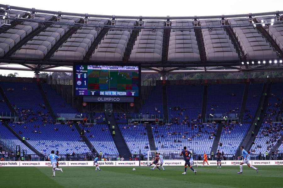 Dérbi entre Roma e Lazio adiado devido à final do Masters 1.000 de ténis