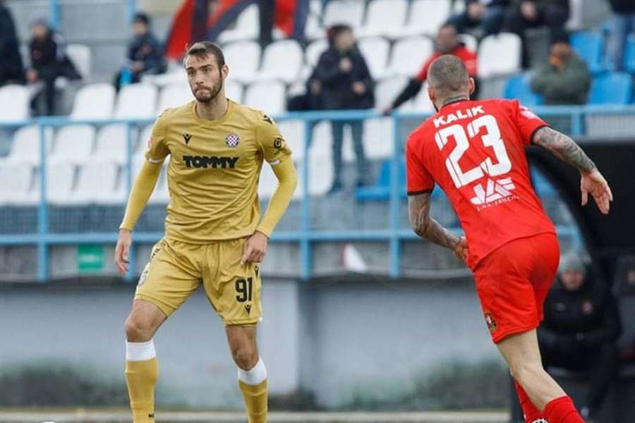 Ferro está no Hajduk Split, da Croácia