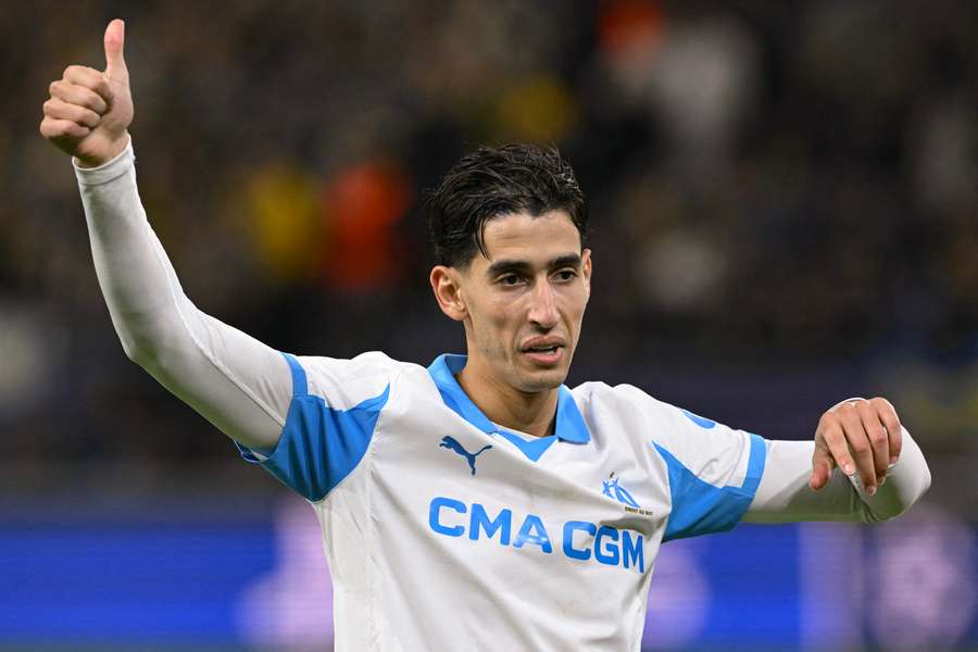 Nabil Aguerd lors de la rencontre face à la Royale Union Saint-Gilloise. 