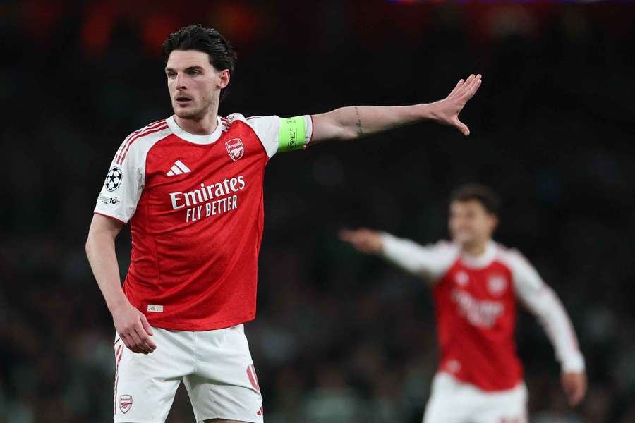 Arteta: Arsenal players wanted Rice as captain for Sporting CP clash