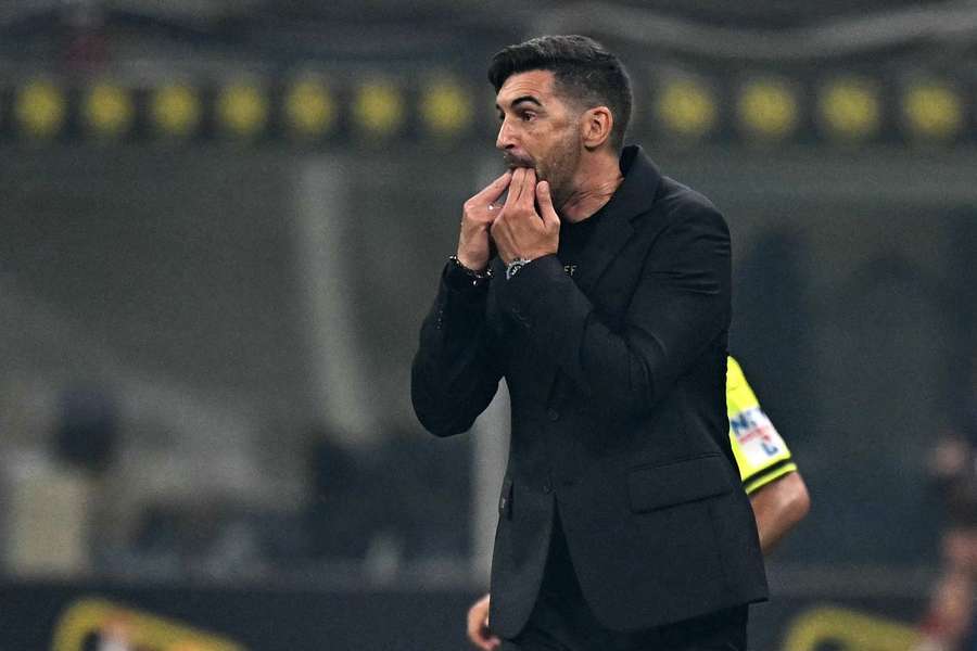 Paulo Fonseca, treinador do AC Milan