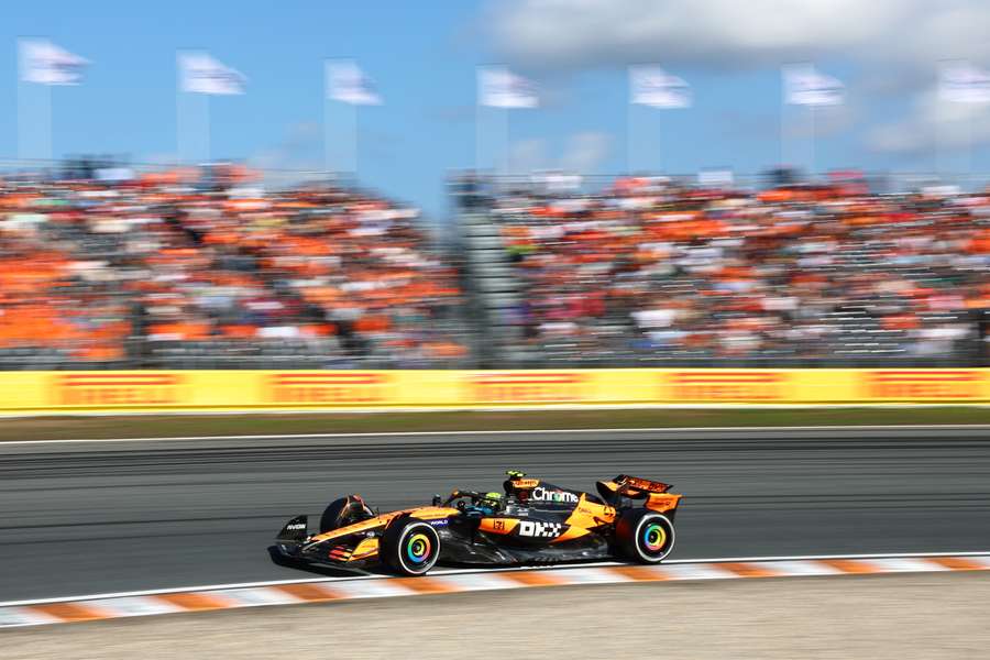 Norris war im Training des Formel 1 Zandvoort Grand Prix noch der Schnellste