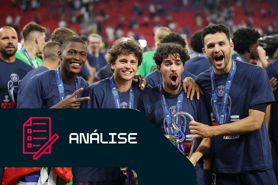 Armada lusa com o troféu da última Liga dos Campeões Armada lusa com o troféu da última Liga dos Campeões