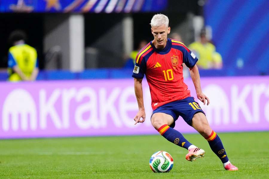 Dani Olmo, en el España-Cabo Verde, cuan Dani Olmo, en el España-Cabo Verde, cuan