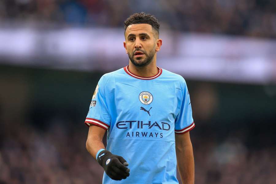 Riyad Mahrez, extremo do Manchester City