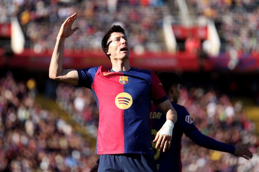 Robert Lewandowski erzielte einen Doppelpack