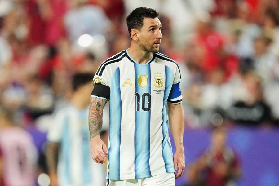 Messi, en el partido contra Suiza Messi, en el partido contra Suiza