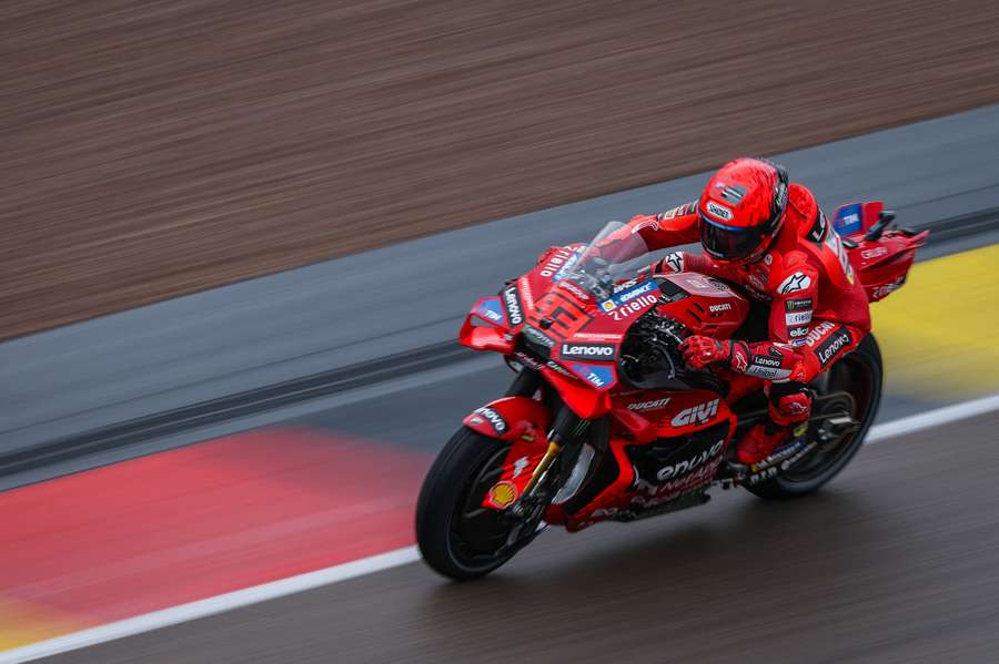 Marc Marquez ce samedi.