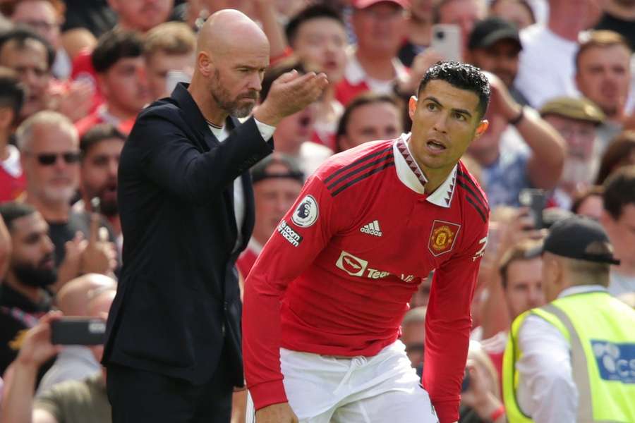 Ten Hag krátce vedl Ronalda v Manchesteru.