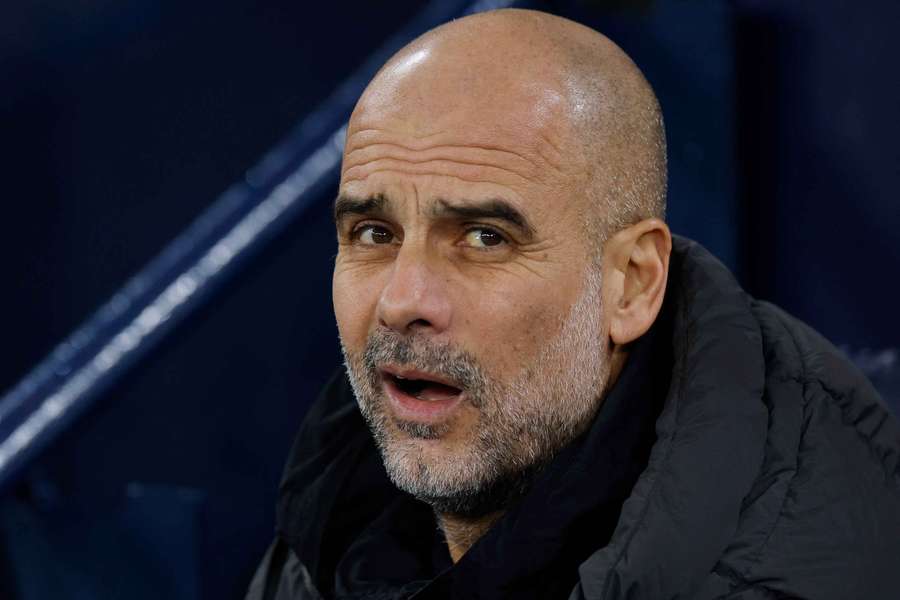 Manchester City manager Pep Guardiola