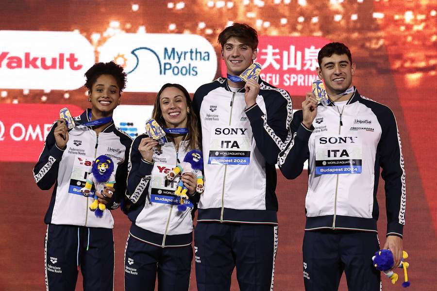 Sara Curtis, Silvia Di Pietro, Alessandro Miressi e Leonardo Deplano