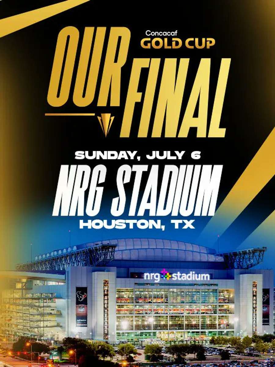 A final da Copa Ouro será em Houston