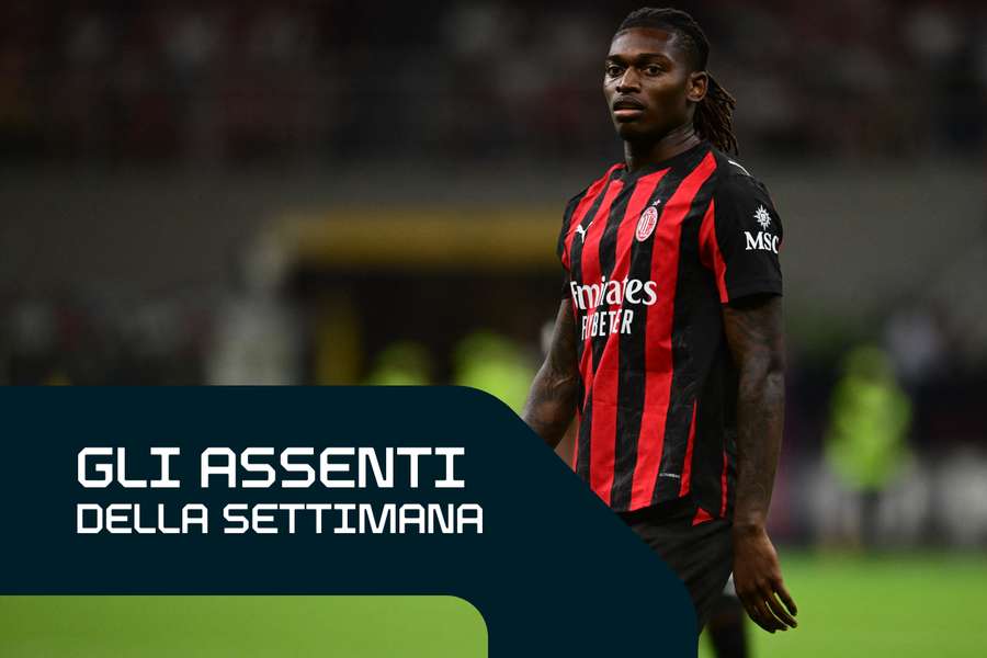 Rafa Leao ancora out