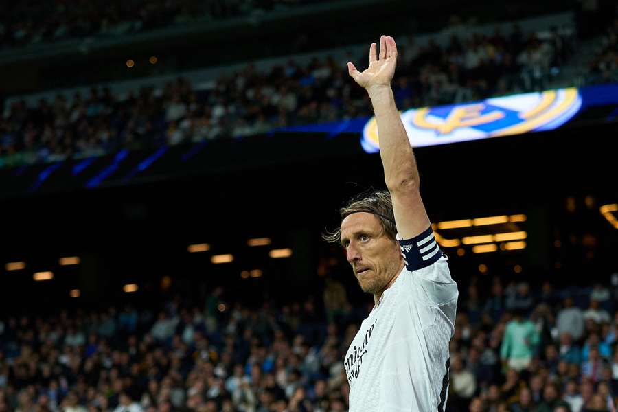 Luka Modrič obléíkal dres Realu Madrid od srpna 2012.