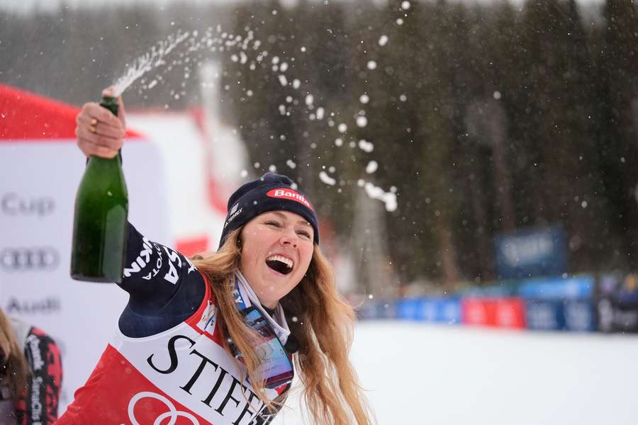 Shiffrinová potvrdzuje povesť svetovej špičky. Shiffrinová potvrdzuje povesť svetovej špičky.