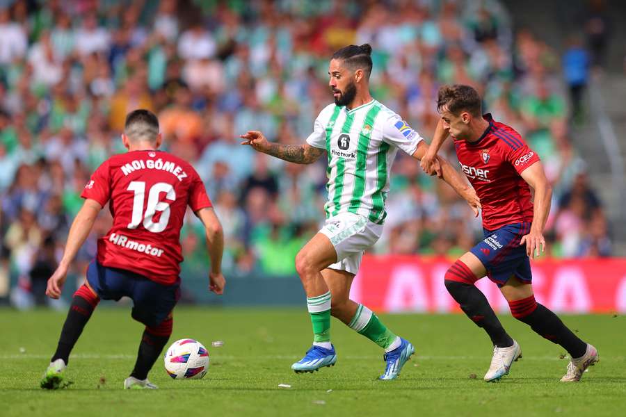 Betis-Osasuna: Dónde ver, previa, alineaciones probables y cuotas