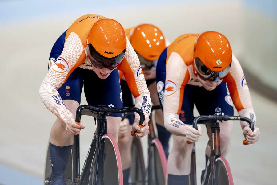 Teamsprintvrouwen opnieuw vierde op WK baanwielrennen