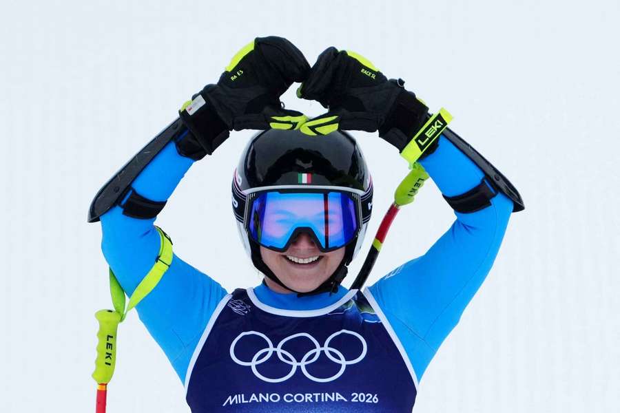 Laura Pirovano during the Winter Olympics earlier this year