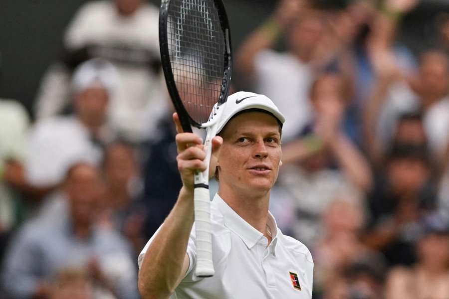 Jannik Sinner está nas oitavas de final de Wimbledon