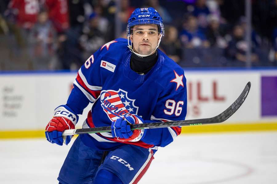 Giroux ešte v drese tímu Rochester Americans.