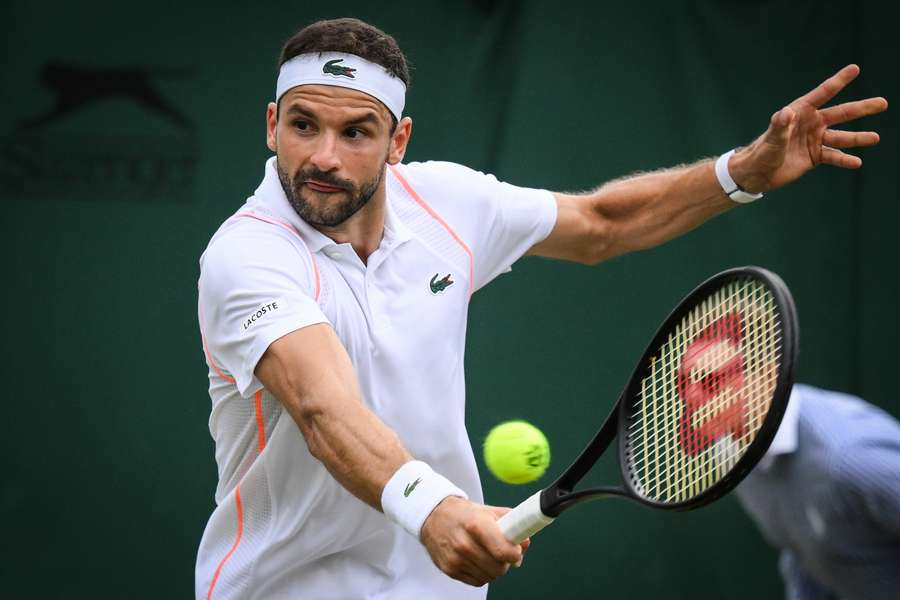 Holger Rune kan meget vel møde Grigor Dimitrov i den kommende runde i England.