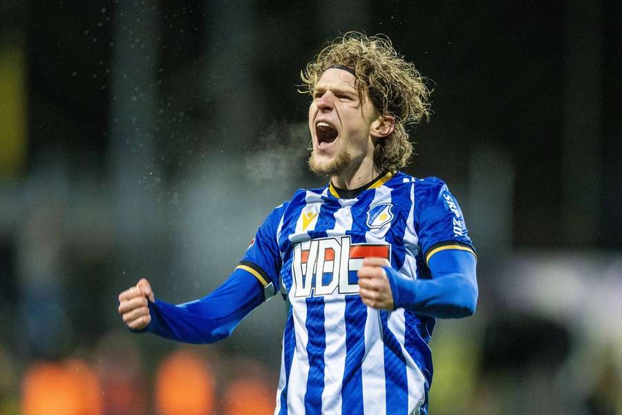 Dahlhaus in het shirt van FC Eindhoven