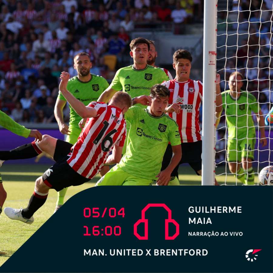 Manchester United x Brentford: onde assistir ao vivo