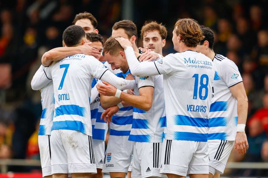 Lennart Thy bezorgde PEC Zwolle het laatste punt met zijn treffer tegen Go Ahead Eagles