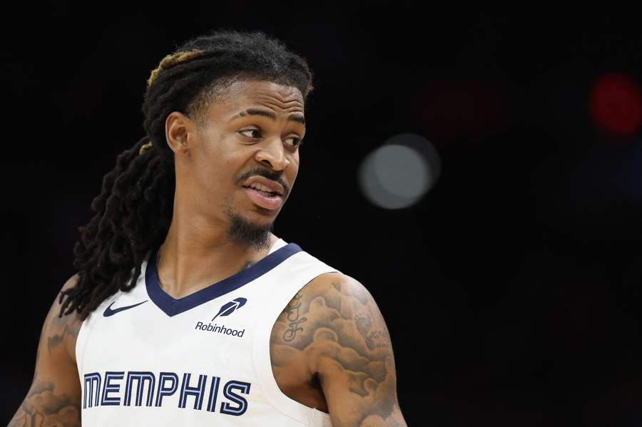 Ja Morant will not play for the Memphis Grizzlies on Sunday.