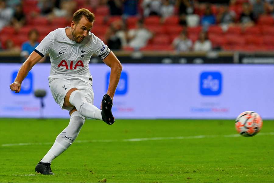 Harry Kane está atualmente na Ásia com os Spurs.