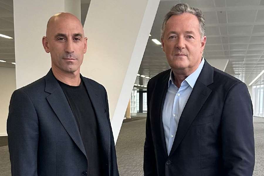 Rubiales ha scelto il britannico Piers Morgan per rompere il suo silenzio.