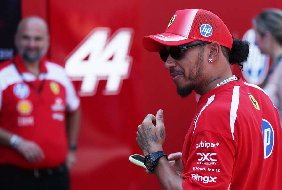 Hamilton da Ferrari tem agora apenas hipóteses remotas Hamilton da Ferrari tem agora apenas hipóteses remotas
