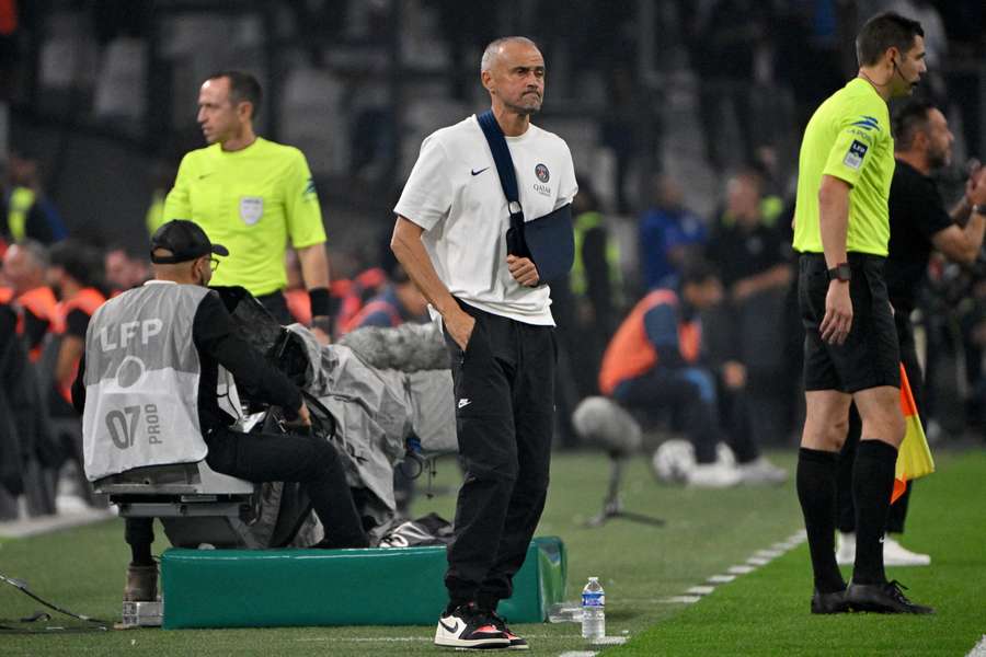 Luis Enrique, entrenador del PSG