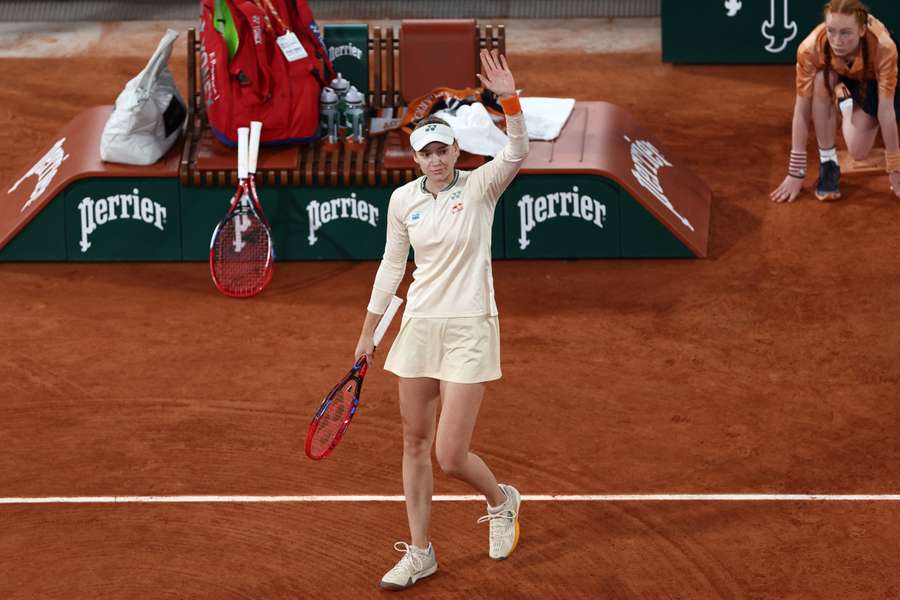 Elena Rybakina reached the French Open quarter-finals in 2021