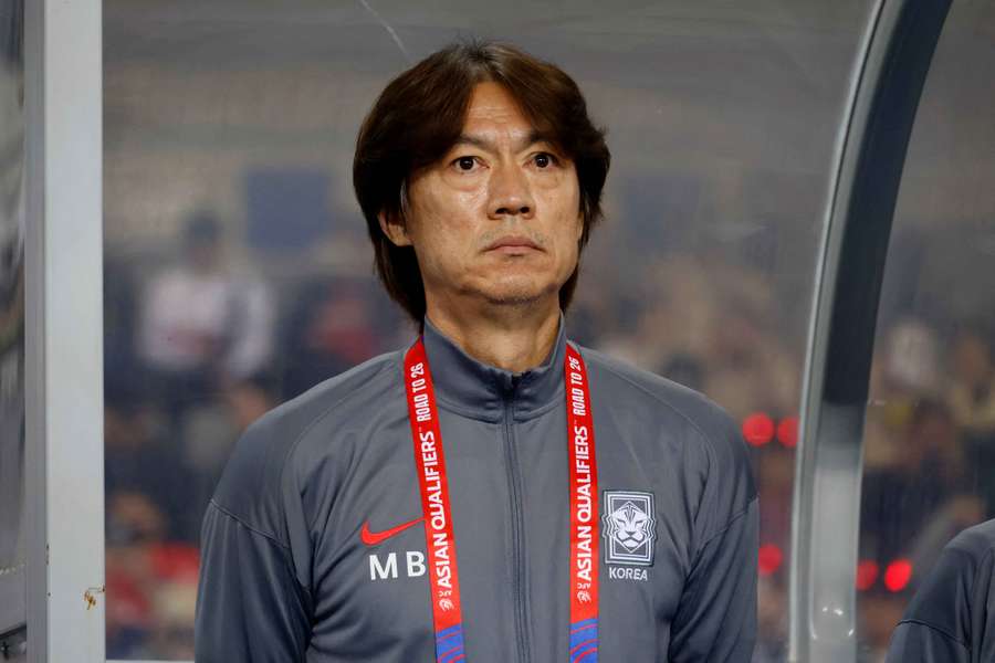 South Korea coach Hong Myung-bo